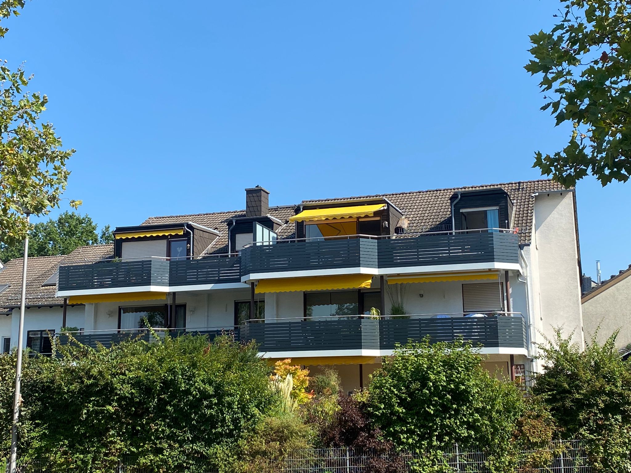 Balkongeländer Großprojekt